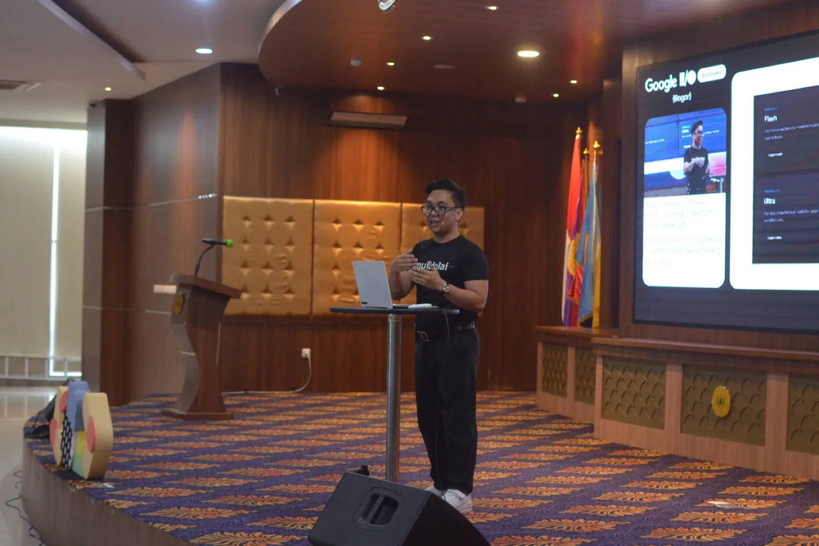 Generative AI Agents with Gemini speaking engagement